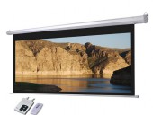 Electric Motorized Projector Screen 150 Inch