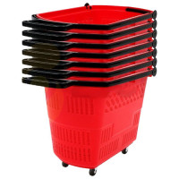 Plastic Trolley for Super Shop