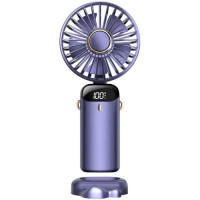 90° Adjustable Handheld LED Mini Fan with Aroma Diffuse