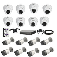 CCTV Package Dahua DVR 2MP 16-Pcs HD Camera