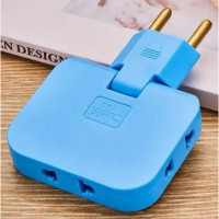 3-In-1 Rotatable Multi-Plug Adapter